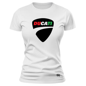 Camiseta Feminina Baby Look Ducati Racing Legacy
