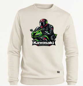 Moletom Felpado Kawazaki Motorcycle