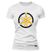 Camiseta Feminina Baby Look Yamaha Shield